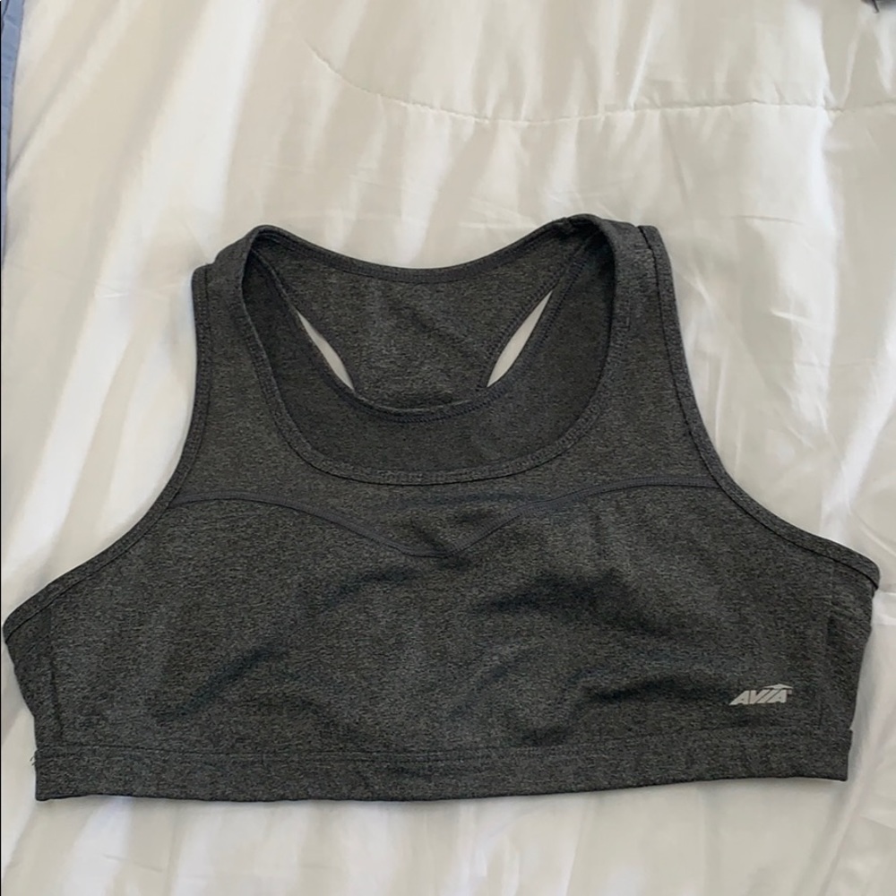 Child’s gray sports bra